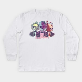 The Skeleton Gang Kids Long Sleeve T-Shirt